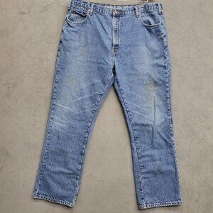 Dickies Flannel Lined Jeans Mens 40x32 Relaxed Fit Work Utility Barn Chore Pants